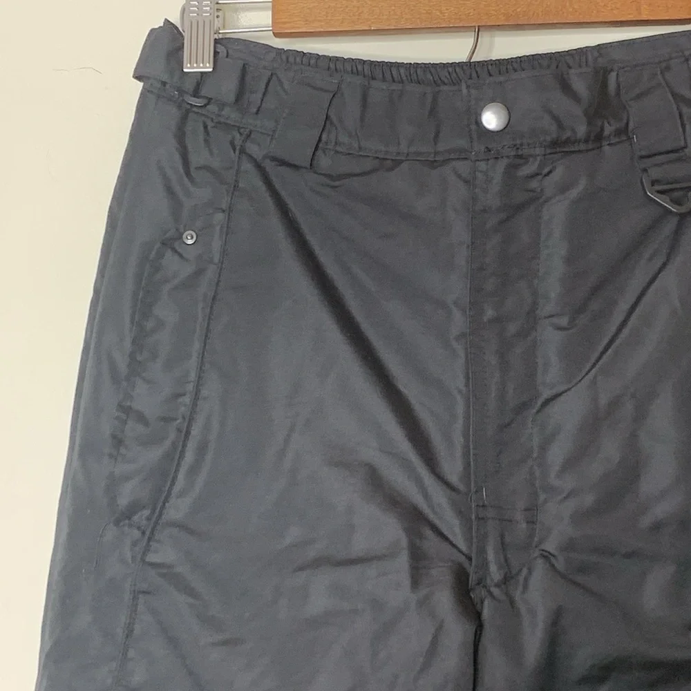 Rugged Bear | Black Insulated Winter Snow Ski Pants 14/16